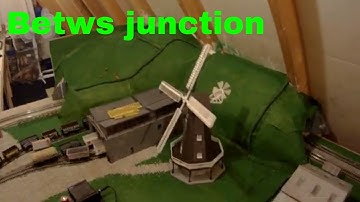 OO Gauge model railway layout part 7 more ballast scenery and mountain grass