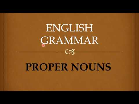 1.1 Proper Nouns- Qhia Hais ua lus Hmoob