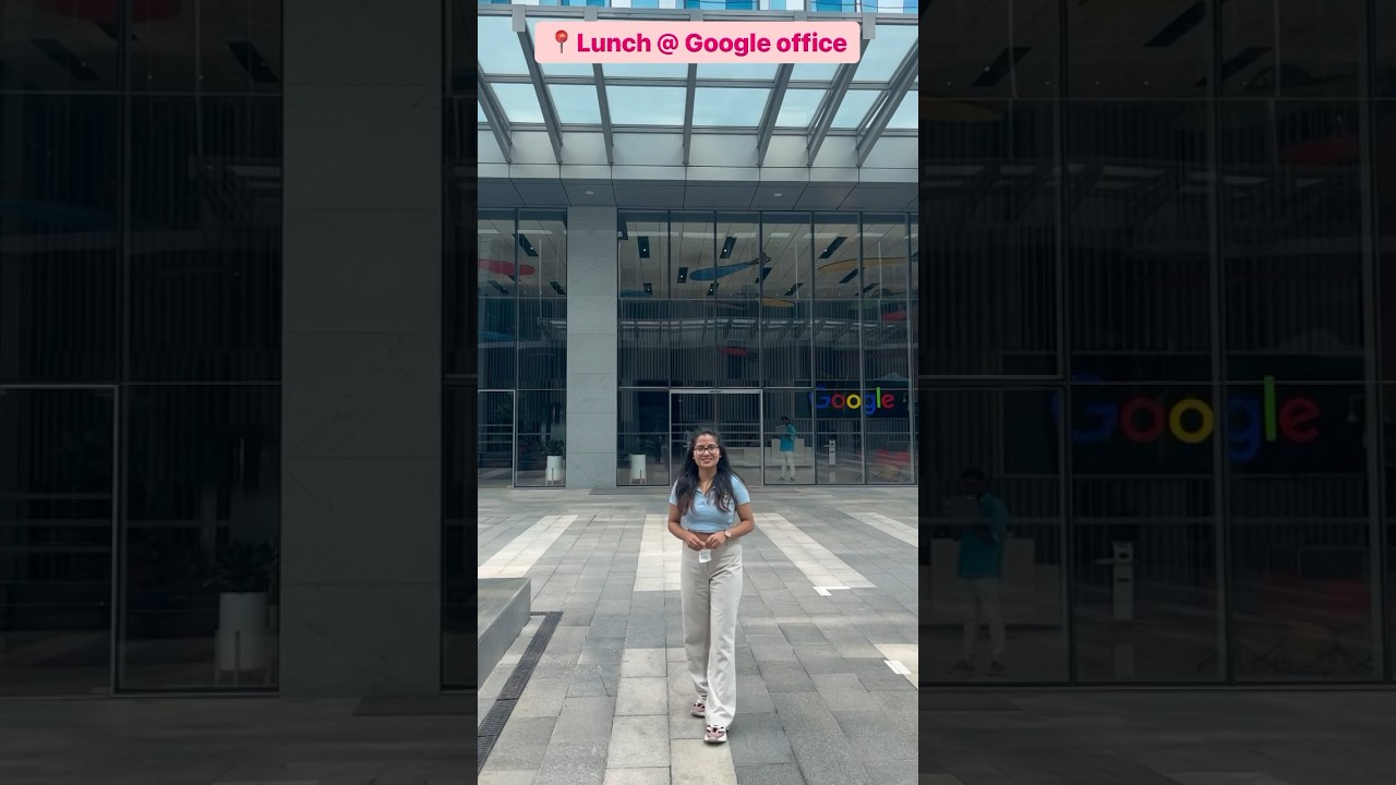 Google Office Banglore.Tag Nooglers for a lunch😜 