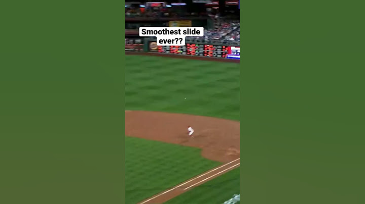 Dodgers’ Trea Turner with the smoothest slide of all time!! #shorts