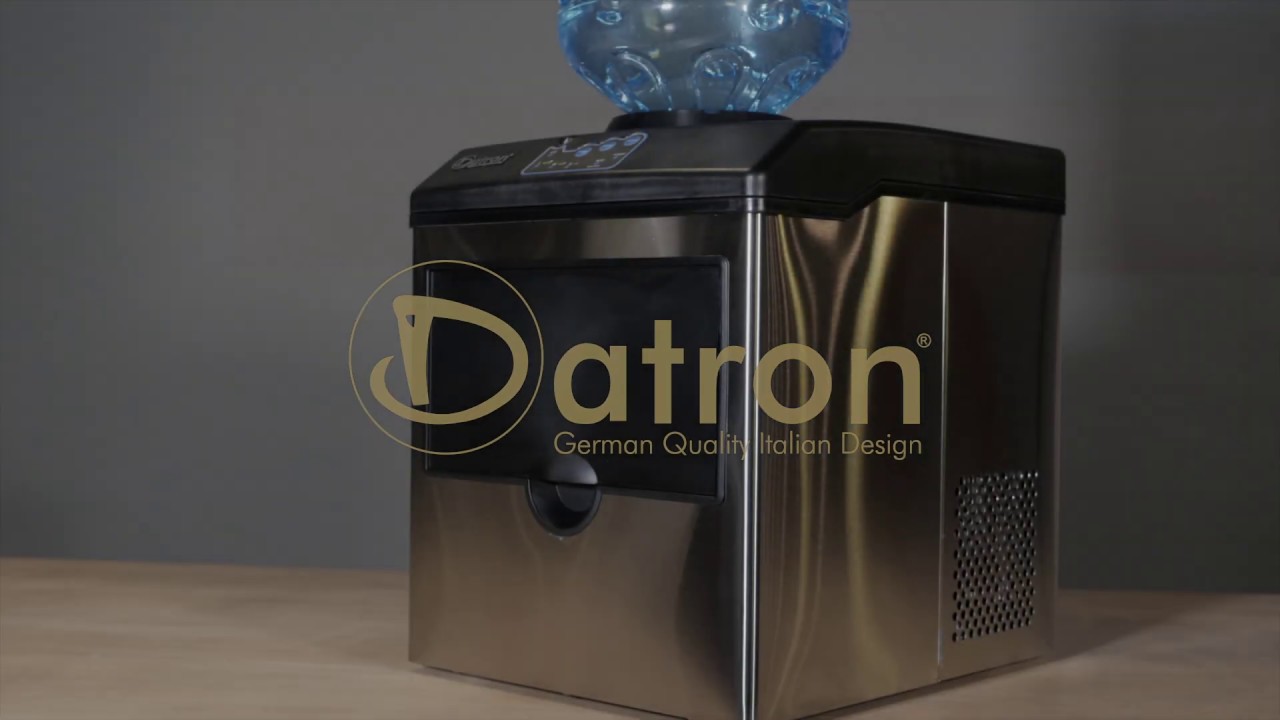 Macchina per ghiaccio granulare professionale collegamento idrico 20 kg -  Datron