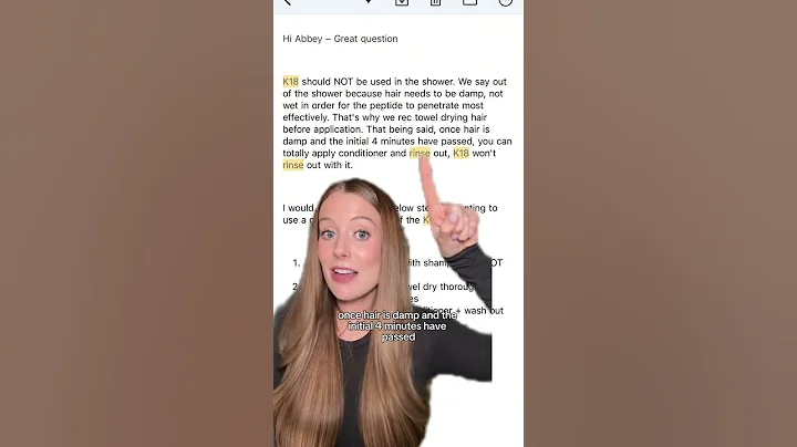 Don’t make this mistake with K18… #haircare