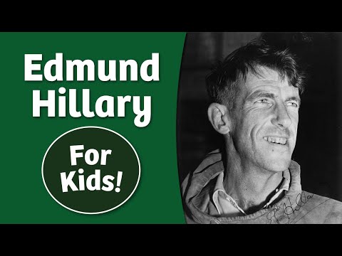 Sir Edmund Hillary For Kids