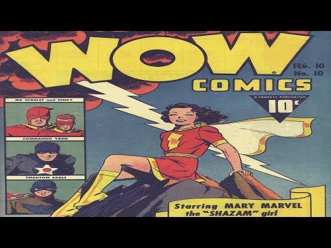 Mary Marvel - WOW Comics No 10 Comic Book Movie