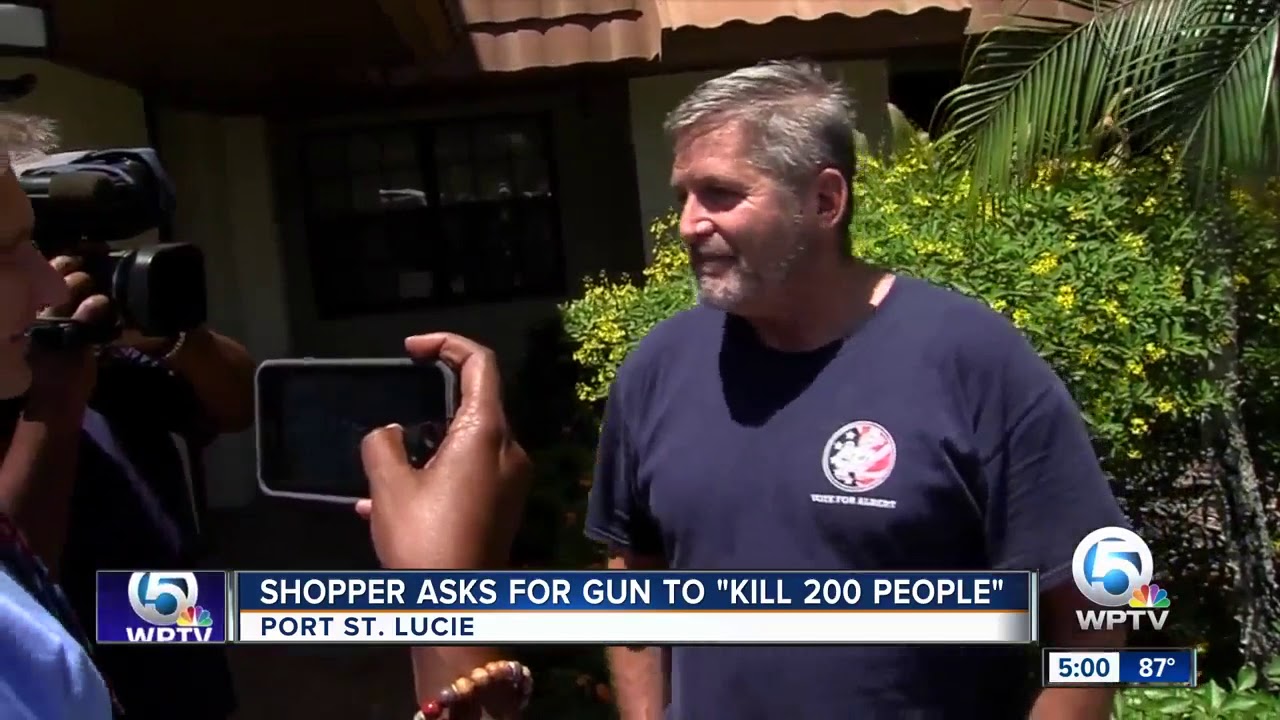 vero beach weather Man who asked Walmart clerk for 'anything that would kill 200 people,' explains his actions