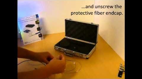 Integrated Laser Beam Combiner demonstration video