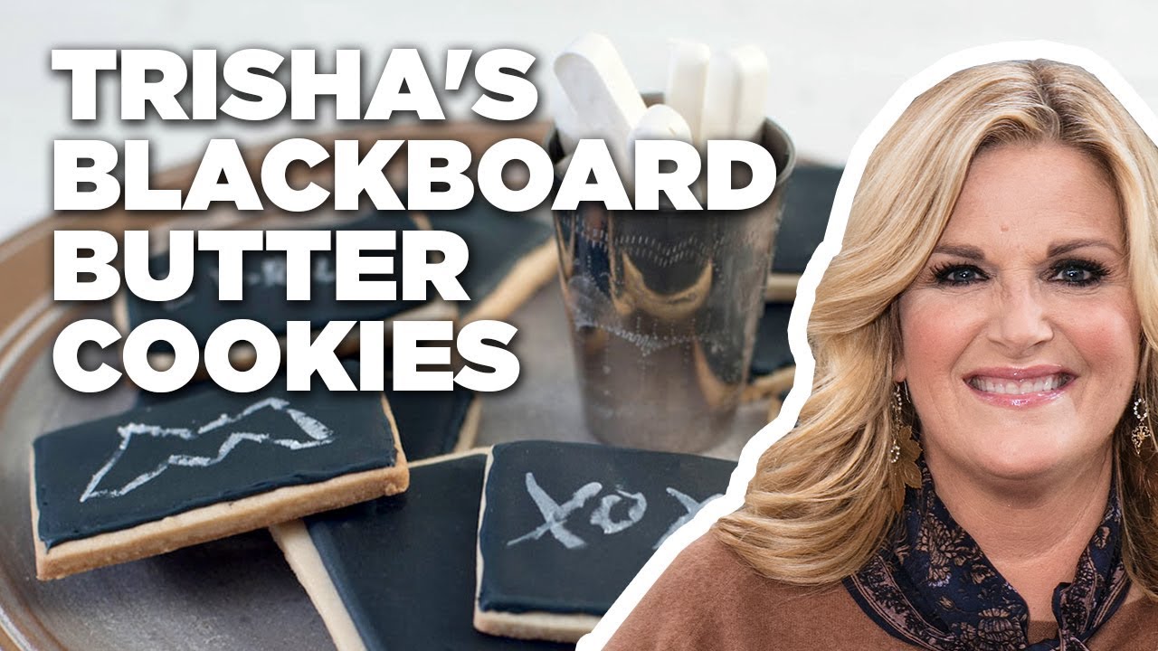Trisha Yearwood Makes Blackboard Butter Cookies | Trisha