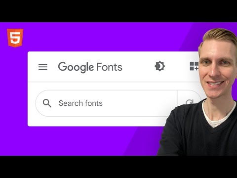 Video: Hoe voeg ik Google-lettertypen toe om te reageren?