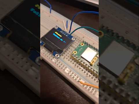 Lcd1306 Display | raspberry pi pico w #computerscience #programming #raspberrypi