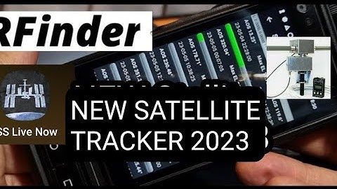 Rfinder New Beta Satellite Tracking Update & Overview 2023