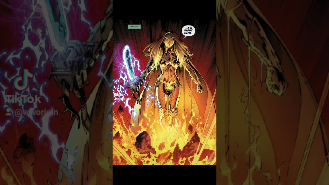 RUNE KING THOR VS ANTI-CRISIS WONDER WOMAN