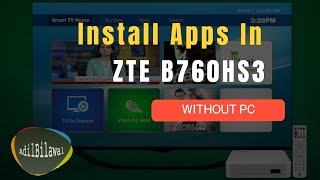 How to install apps in ZTE B760HS3 - SMART TV BOX screenshot 5