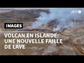 Islande: l'éruption volcanique s'étend avec une nouvelle faille de lave | AFP Images