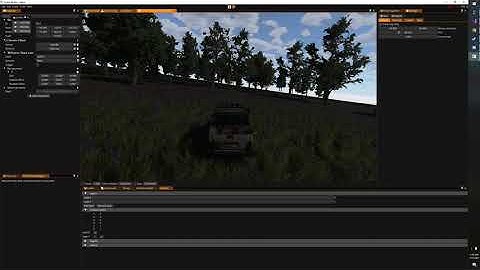 Driving Lada in Lumix Engine