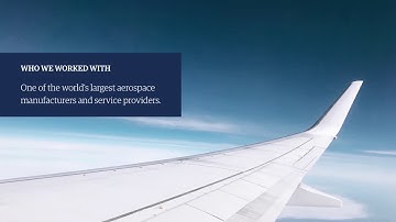 Aerospace Giant Takes Big Step Towards Intelligent Automation | Genpact