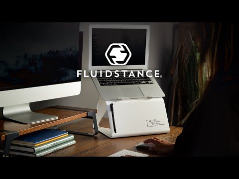 Lift Laptop Riser and Whiteboard by FluidStance