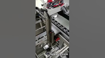 3 axis XYZ R robot rotating 360 on lower end of Z axis