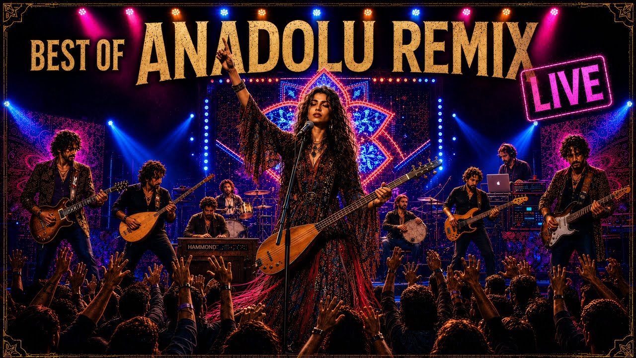 Best Of Anadolu Remix Live | Psychedelic Anatolian Rock Full Album