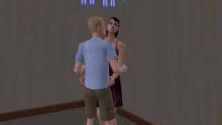 The Sims 2 Apartment Life - Gesture...Kiss Kiss, Darling