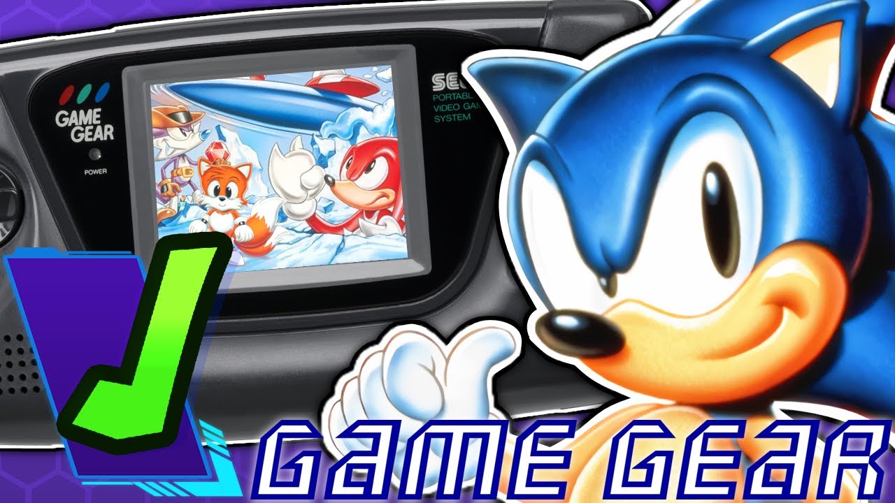 Vintage SONIC THE HEDGEHOG 2 Sega Game Gear Handheld Video 