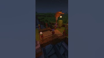 Minecraft How To Build Bridge 9 🌉 #shorts
