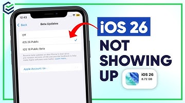 iOS 26 Update Not Showing Up on Your iPhone? Here’s How to Install It!