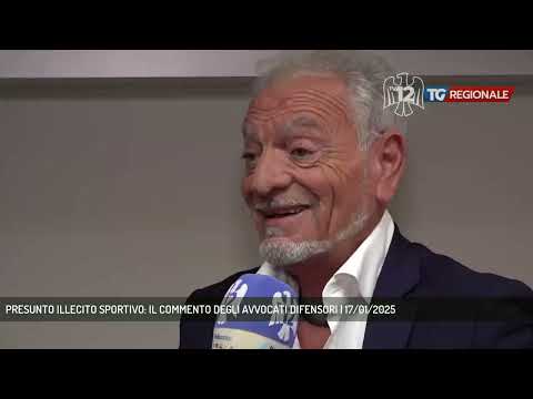 PRESUNTO ILLECITO SPORTIVO: IL COMMENTO DEGLI AVVOCATI DIFENSORI | 17/01/2025
