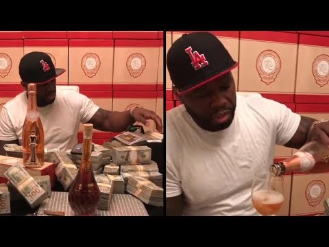 50 Cent Counts Money & Drinks Champagne 50 Cent Counts Money & Drinks Champagne