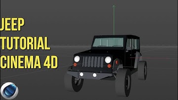 Cinema 4D - Jeep Modeling Tutorial - Part 1 - (Time lapse)