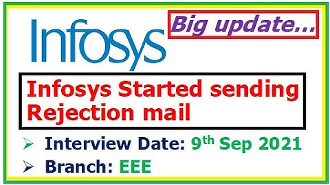 🔥Big Update, Infosys started sending Rejection mail, Waiting for Offer Letter? Watch this video