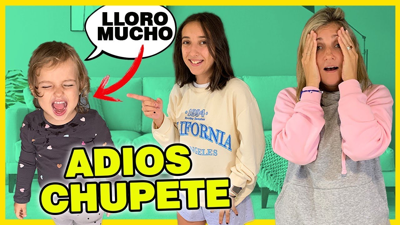 😭👶 Le QUITAMOS el CHUPETE a Nuestro BEBÉ 😥 GISELA LLORA MUCHO, Se Lo CAMBIAMOS por un POP IT 😨