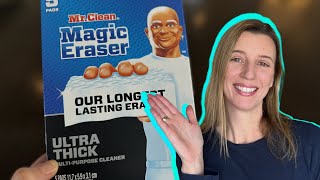 Mr. Clean Ultra Thick Magic Eraser: 7X Longer Clean & Durable!