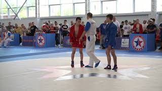полуфинал Первенства России по самбо вес 59 кг.