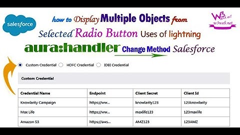 How to call multiple apex methods to get different type of custom object from selected radio button.