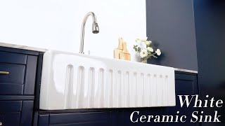 This Ceramic Sink Is A Kitchen Masterpiece