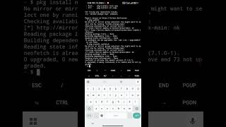 My Android Phone Runs Linux 🤯 #termux