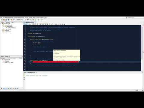 Java Tutorial - Calling Methods