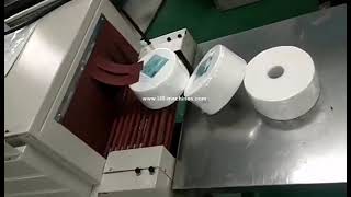 Automatic Paper Tissue Film Roll L Film Shrinking Sealing Packing Machine