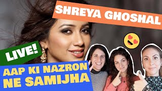 FIRST REACTION to the AMAZING SINGER SHREYA GHOSHAL - Aap Ki Nazron Ne Samijha | eng - hindi subs