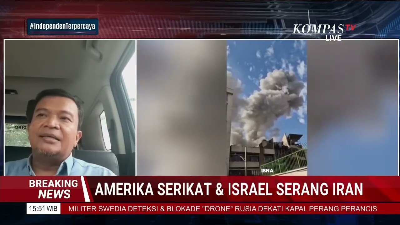 Pengamat Timur Tengah Respon Amerika Serikat & Israel Serang Teheran, Iran Lakukan Serangan Balik