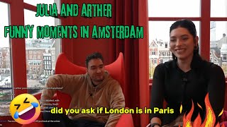 Full Mister Arther and Julia Kins Funny Moments in Amsterdam Update
