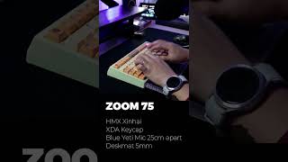 ZOOM 75 / HMX XINHAIS / XDA KEYBOARD SOUND TEST