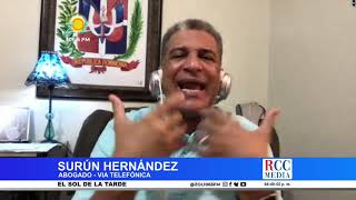 Surun Hernández  responde sobre la acusación sobre campaña de descredito contra Luis Henry Molina