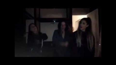 Ariana Grande via snapchat