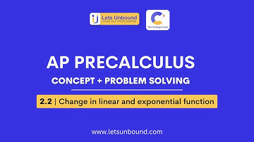 AP Precalculus | 2.2 | Change in linear and exponential function #maths #testprep #apprecalc2025