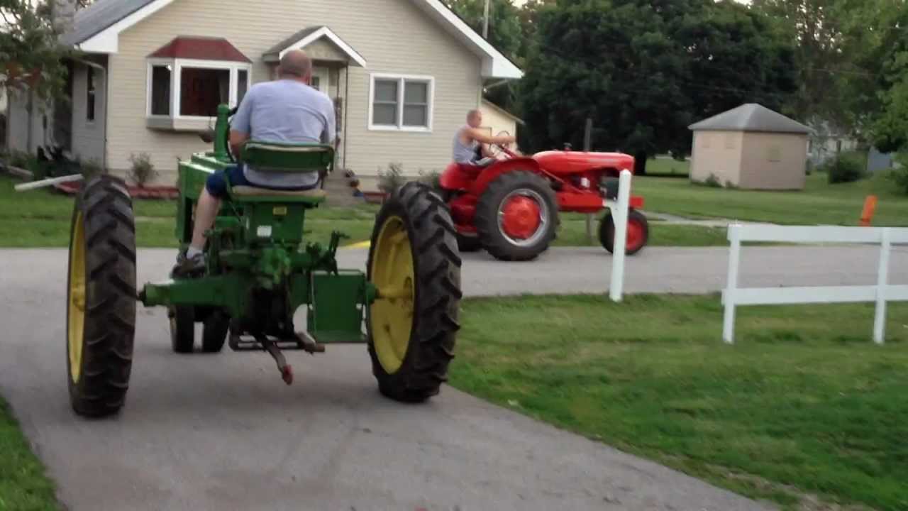 pull starting the John Deere B YouTube