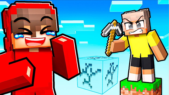 I Trapped My Friends on a FAKE ONE BLOCK!