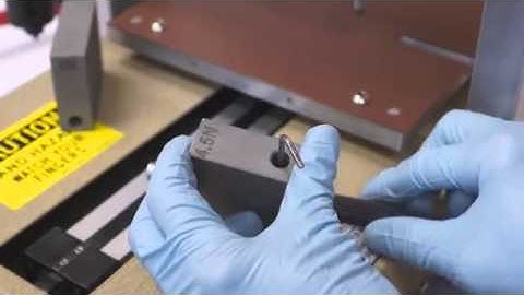 Scratch Testing with TABER Multi-Finger (5-finger) Tester