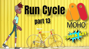 Run Cycle anime Studio pro moho smart Bones