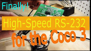 Assembling an RS-232 Cartridge for the TRS-80 Color Computer